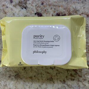 Philosophy purity made simple facial cloths NWT